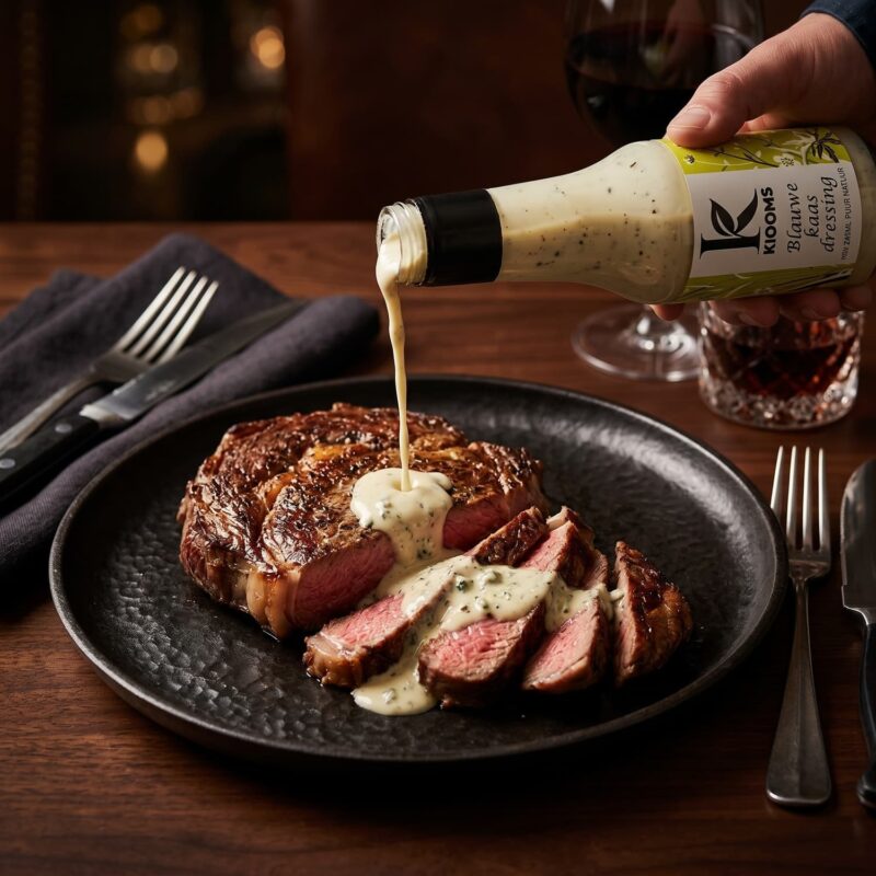 Rundvlees met Blauwe Kaas Dressing